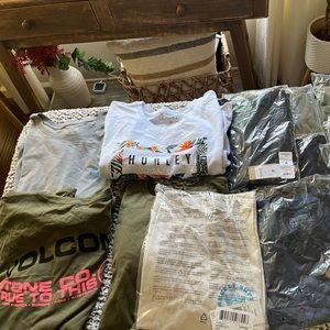 Hurley and Florence Marine Brand new shirts